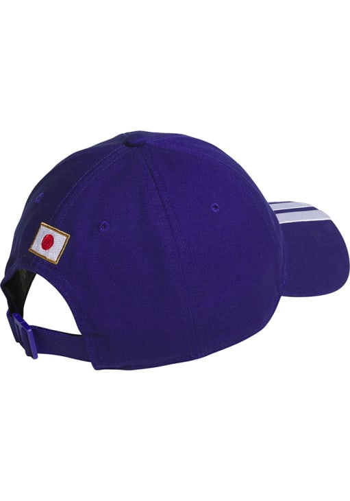 Adidas Japan National Team BLUE 3-Stripe Structured Adjustable Hat