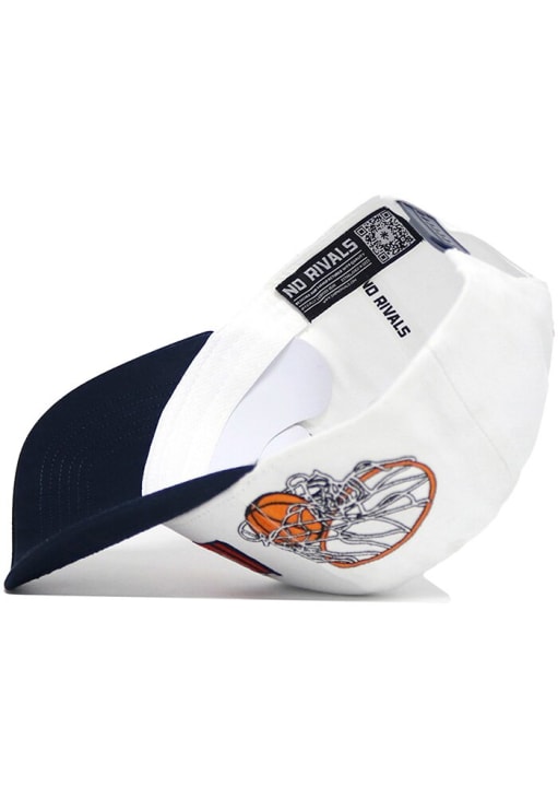 No Rivals White Illinois Fighting Illini Courtside Adjustable Hat