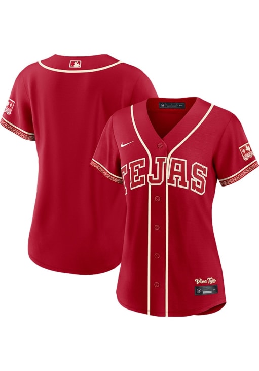 Nike Texas Rangers Womens Red City Connect 2.0 Limited Baseball