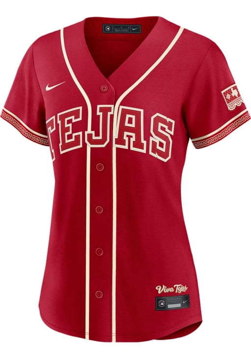 Nike Texas Rangers Womens Red City Connect 2.0 Limited Baseball