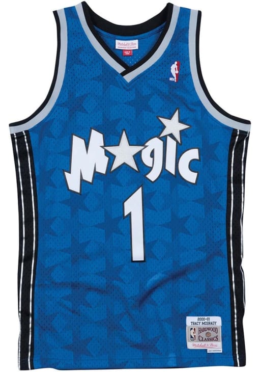Tracy McGrady Orlando Magic Mitchell and Ness BLUE 00-01 Swingman