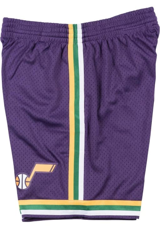 Utah Jazz Mens Mitchell and Ness PURPLE Swingman Shorts - 63700062