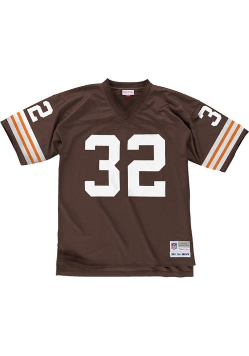 Jim Brown Cleveland Browns Mitchell and Ness BROWN 1963 Legacy