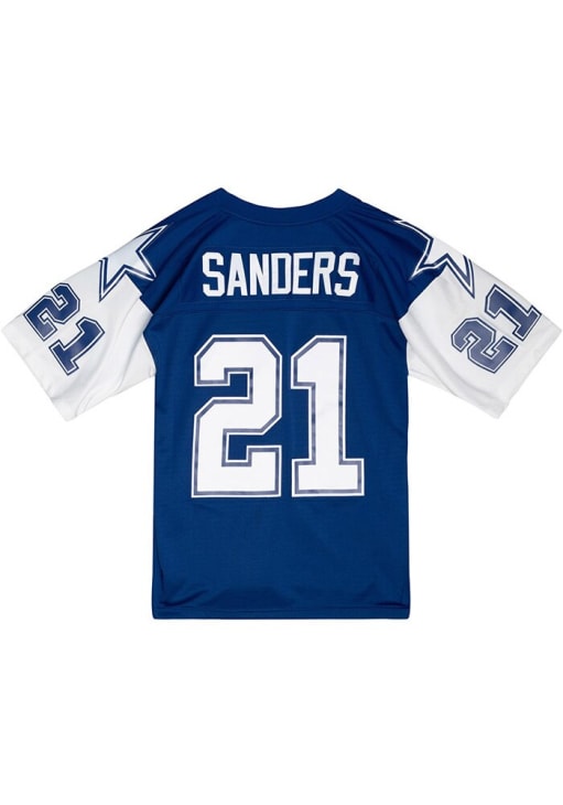Deion Sanders Dallas Cowboys Mitchell and Ness NAVY Legacy Jersey
