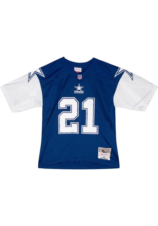 Deion Sanders Dallas Cowboys Mitchell and Ness NAVY Legacy Jersey