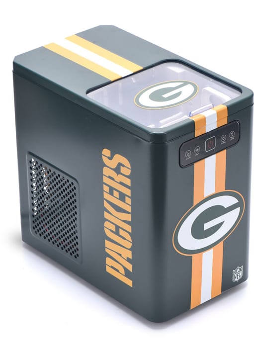 Green Bay Packers GREEN/GOLD Fan Cave Ice Maker Refrigerator