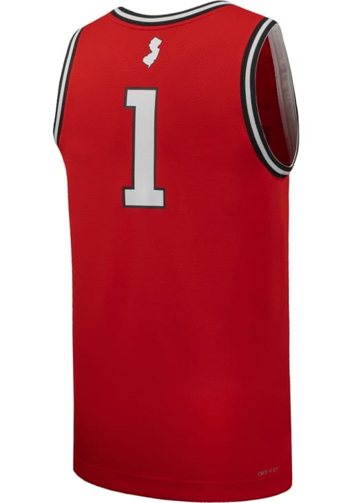 Nike Rutgers Scarlet Knights Red Replica Basketball Jersey - 6445508