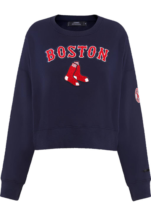 Boston Red Sox Pro Standard Crew Sweatshirt Womens NAVY Classic