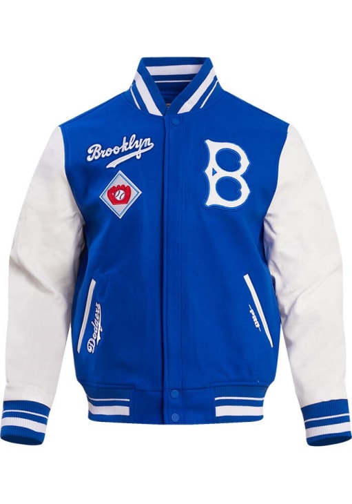 Brooklynスタジャン ⚾️ドジャース⚾️ Pro Standard Brooklyn Dodgers Mens ROYAL Retro Wool Varsity