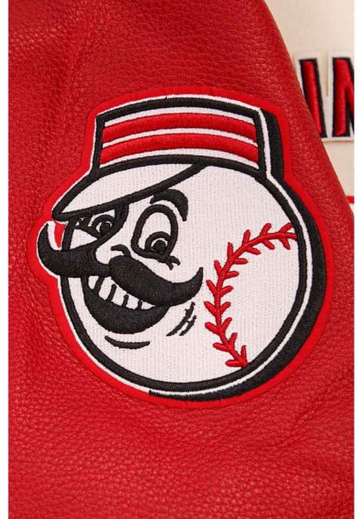 Pro Standard Cincinnati Reds Mens White Retro Wool Varsity