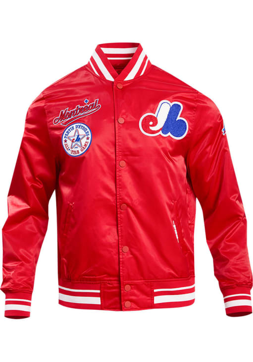 Pro Standard Montreal Expos Mens Red Retro Classic Satin Light