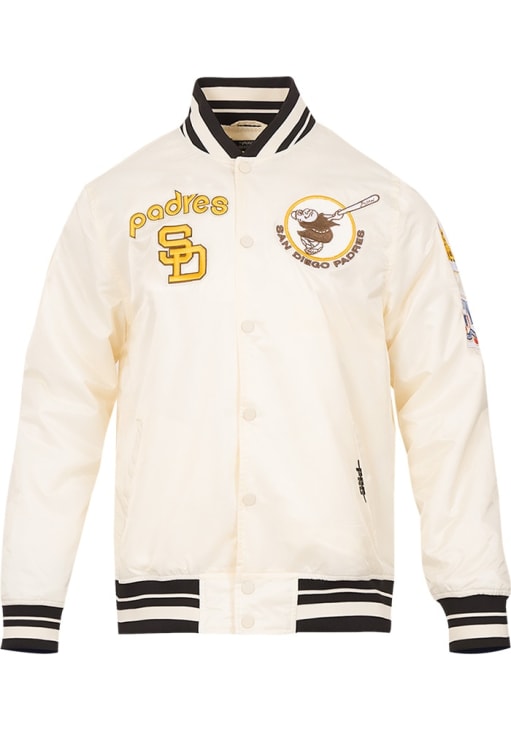 Pro Standard San Diego Padres Mens White Retro Classic Satin Light