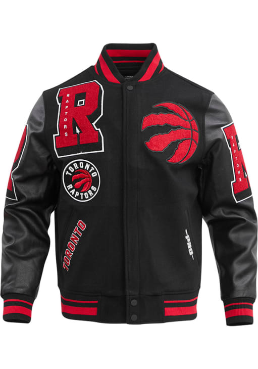 トロント・ラプターズ スタジャン ブラック/レッド Pro Standard Toronto Raptors Mens BLACK/RED Mash Up Heavyweight
