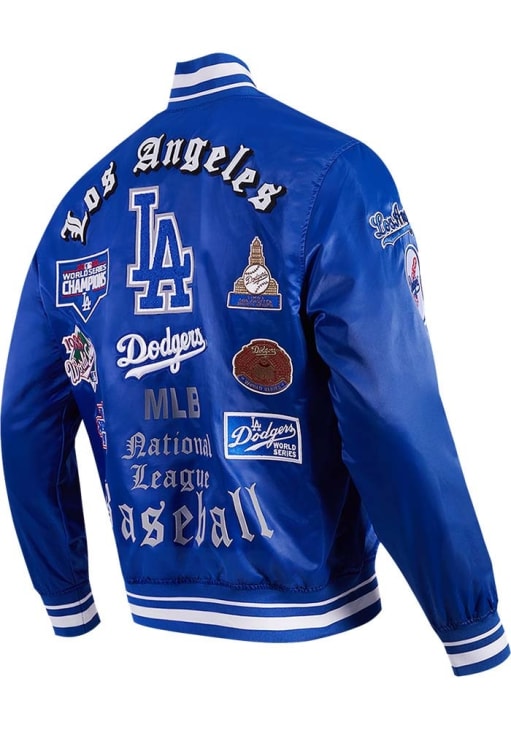 Pro Standard Los Angeles Dodgers Mens BLUE Old English Satin Light