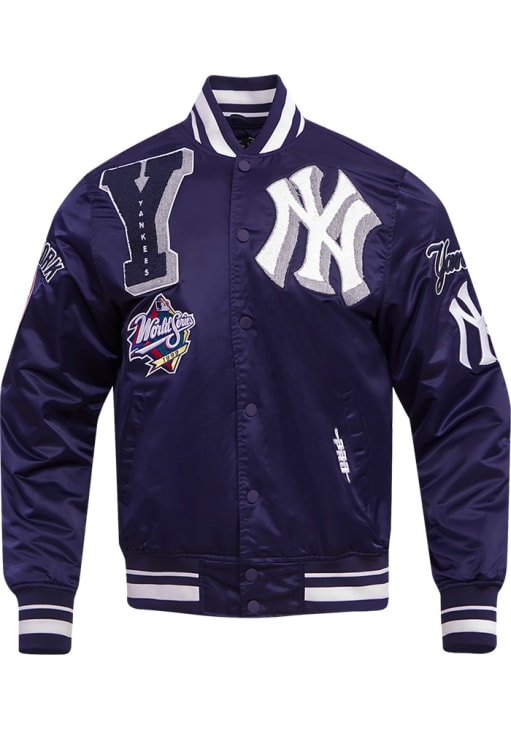 Pro Standard New York Yankees Mens MIDNIGHTNAVY Mash Up Satin