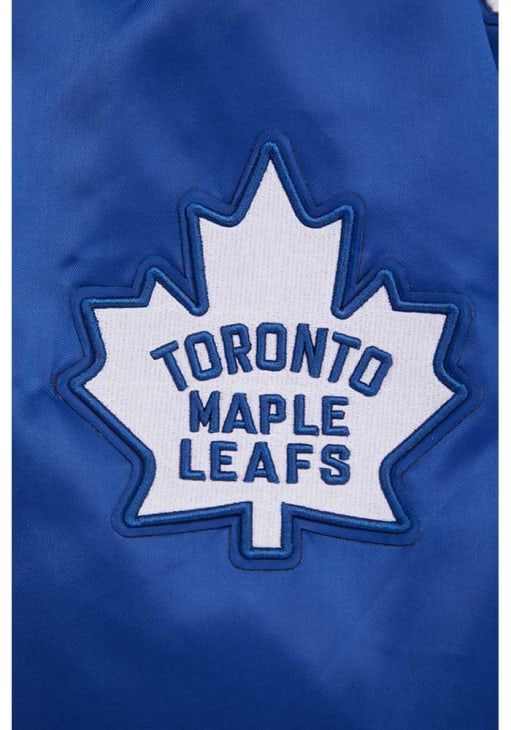 Pro Standard Toronto Maple Leafs Mens BLUE Retro Satin Light