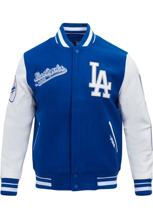 Pro Standard x LA Dodgers ジャケット Mサイズ Los Angeles Dodgers Pro Standard Womens BLUE/WHITE Script Tail