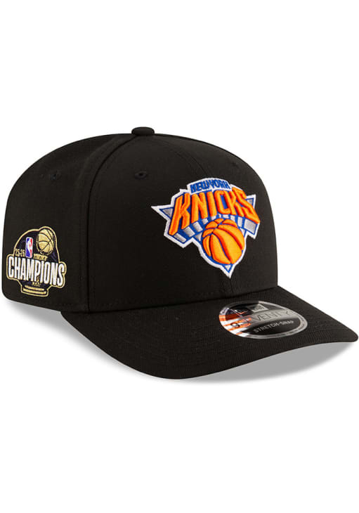 New Era New York Knicks BLACK 2026 NBA Finals Champions Side Patch