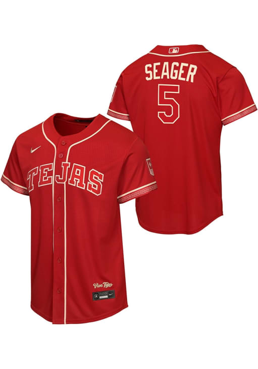Texas Rangers Corey Seager Youth Red City Connect Home Run