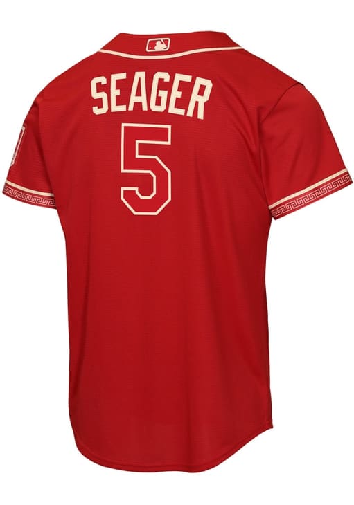 Texas Rangers Corey Seager Youth Red City Connect Home Run