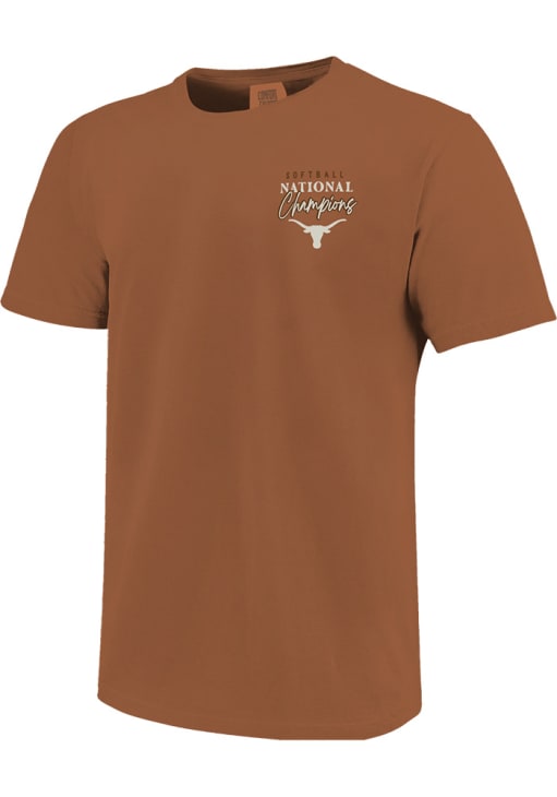 礼賛　武道館 T-SHIRT / ブラウン　XL Texas Longhorns BURNTORANGE 2026 Women's College World Series