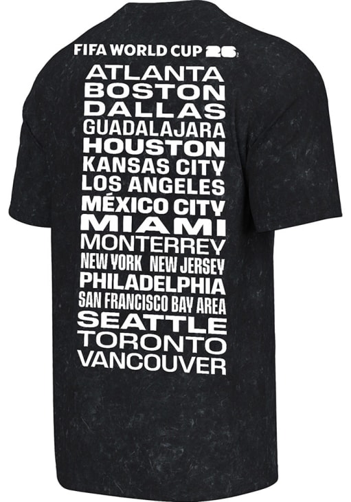 FIFA BLACK World Cup 26 Event Manifesto Short Sleeve Fashion T