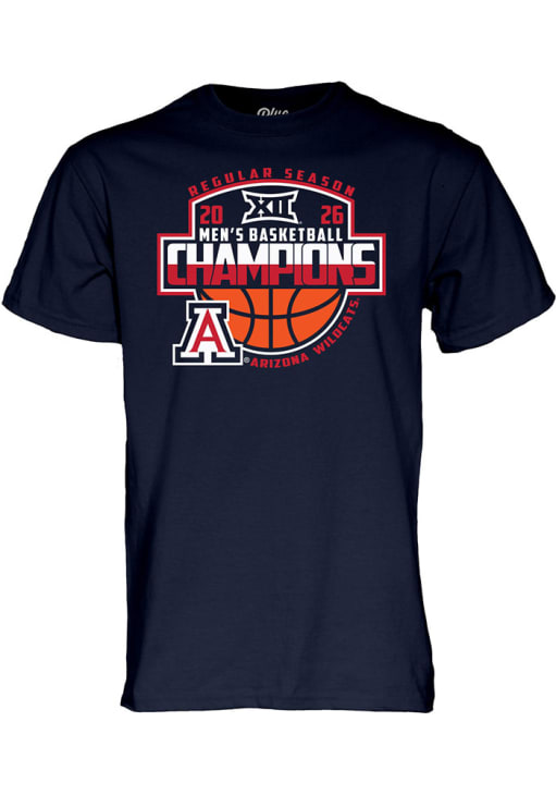 Blue 84 NAVY Arizona Wildcats 2026 Big 12 Men's Basketball Regular