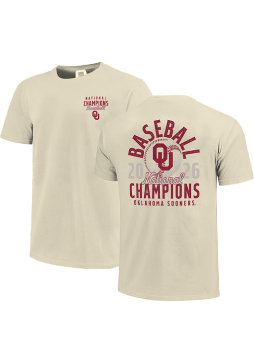 Oklahoma Sooners IVORY 2026 College World Series Champions Mascot