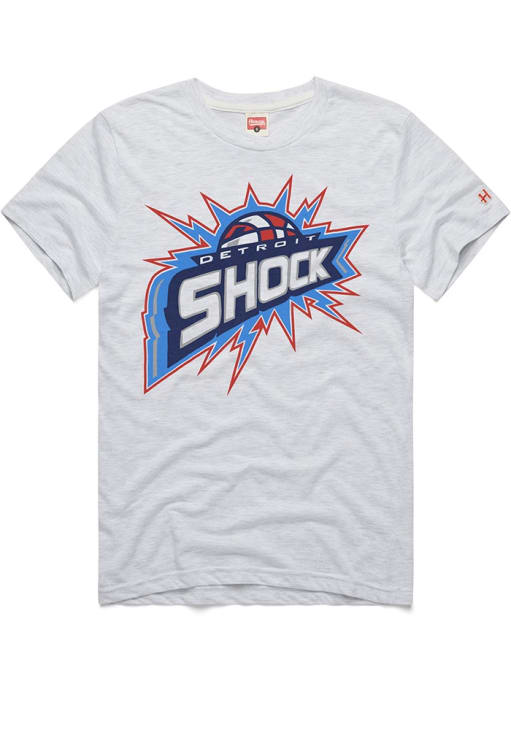 【M】everyone × TTTMSW LOGO S/S TEE (ASH) Homage Detroit Shock ASH Primary Logo Short Sleeve Fashion T Shirt