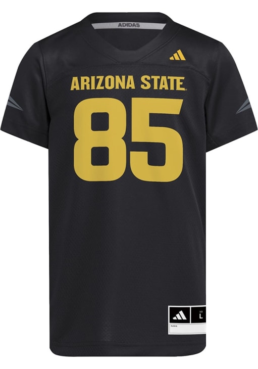 Arizona State Sun Devils Adidas Youth Replica 26 BLACK Football