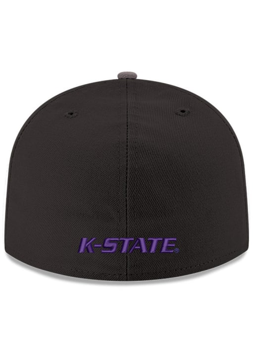 K-State Wildcats New Era BLACK Black Graphite Color Pop GCP