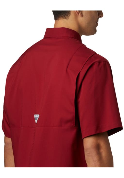 gamecock dress shirt Men's Cutter & Buck Charcoal South Carolina Gamecocks Stretch Oxford Big &  Tall Long Sleeve Button-Down Shirt