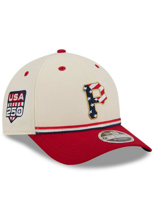 New Era Pittsburgh Pirates CREAM 2026 4th of July 9FORTY M Crown