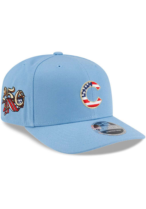New Era Chicago Cubs LIGHT BLUE Americana Stretch Snap 9SEVENTY