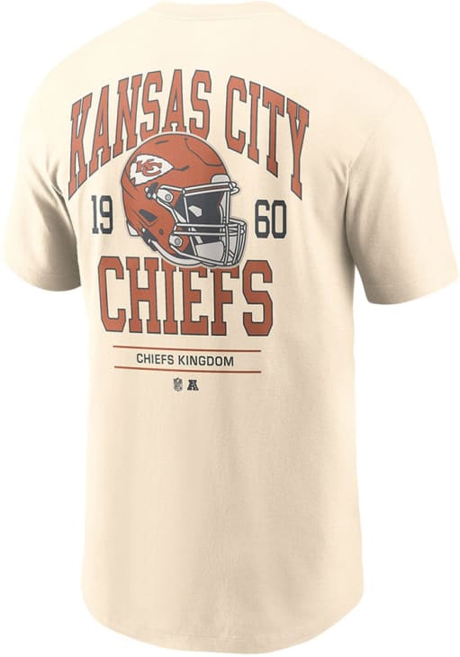 Nike Kansas City Chiefs CREAM Vintage Essential Short Sleeve T