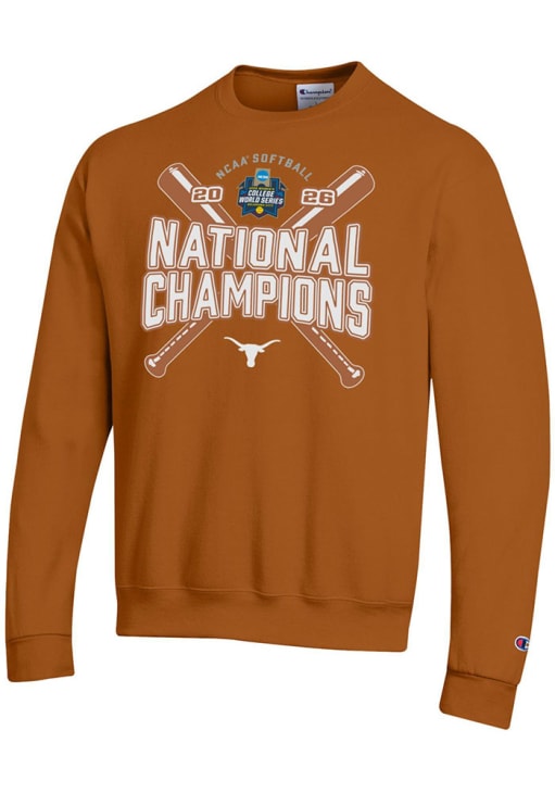 Champion Texas Longhorns Mens BURNTORANGE 2026 Women's College