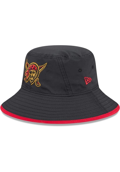New Era Pittsburgh Pirates BLACK City Connect Stretch Bucket Hat
