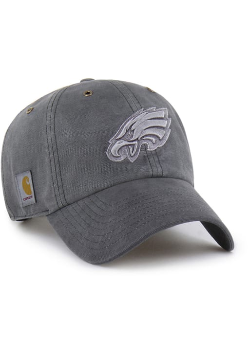 ブローエルドスタジオ SIGNATURE EMBLEM CAP キャップ グレー 47 Philadelphia Eagles CHARCOAL Carhartt Garment Dyed Clean Up