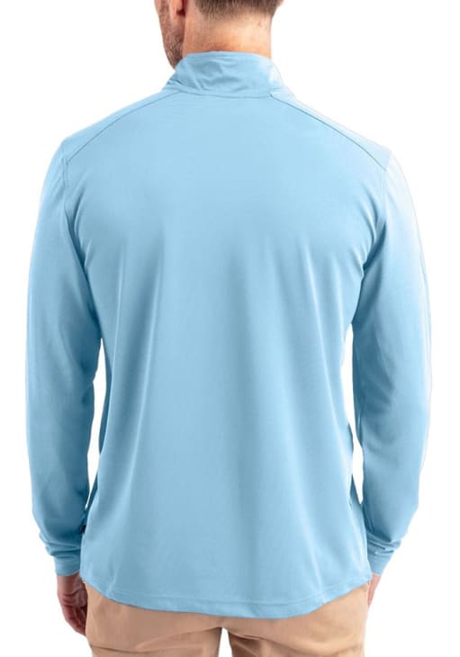 Cutter and Buck Tennessee Titans Mens LIGHT BLUE Virtue Eco Pique