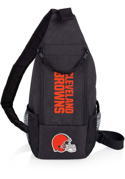 Cleveland Browns BLACK Crossbody Insulated Cooler - 733312742