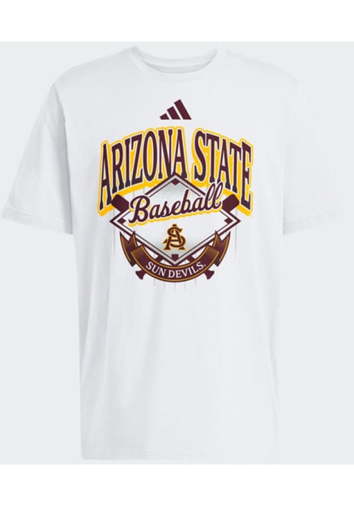 Adidas Arizona State Sun Devils White 2026 Baseball Dugout Refresh