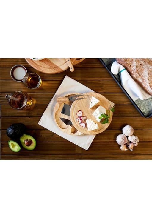 Picnic Time Iowa Hawkeyes Cheese Cutting Board - Thumbnail 3
