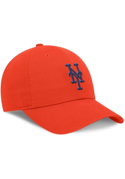 Nike New York Mets ORANGE Evergreen Club Unstructured Adjustable
