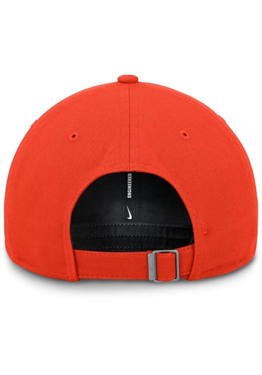 Nike New York Mets ORANGE Evergreen Club Unstructured Adjustable