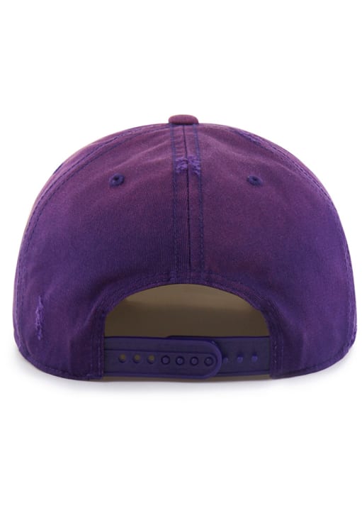 47 Los Angeles Lakers PURPLE Hardwood Classics Worn Hitch