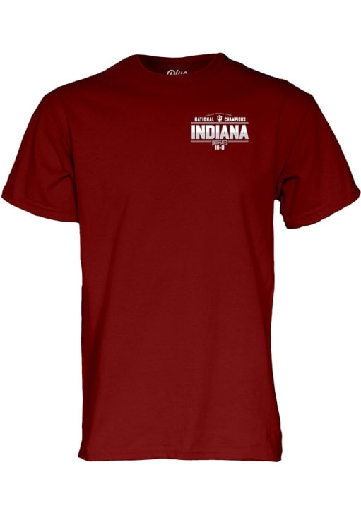 Blue 84 Indiana Hoosiers CRIMSON 2025 College Football National