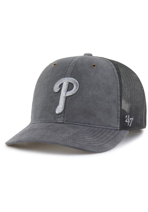 47 Philadelphia Phillies CHARCOAL Garment Dyed Tonal Trucker RF