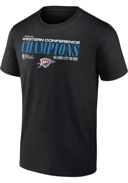 Oklahoma City Thunder BLACK 2025 Conference Champions Playoff