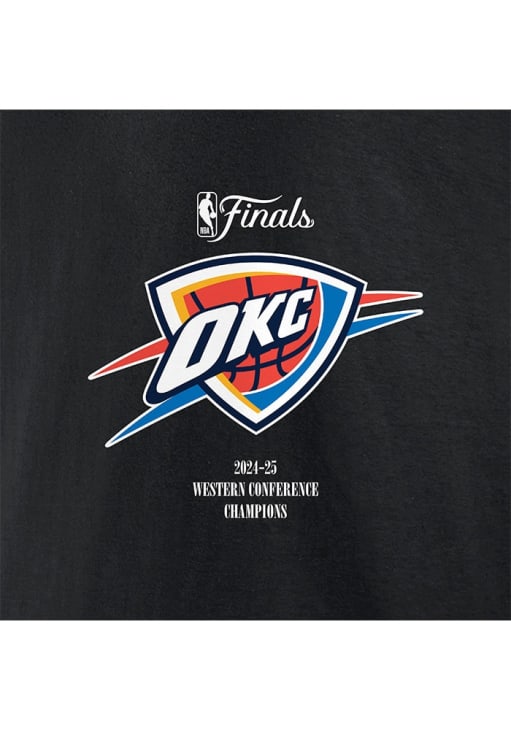 Oklahoma City Thunder BLACK 2025 Conference Champions Playoff