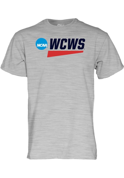 トップス everyone collegiate logo tee shirt ash Blue 84 GREY HEATHER 2026 Women's College World Series 8 Team